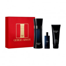 The perfumed set men's Giorgio Armani Armani Code (toilet water, 75 ml + toilet water, 15 ml + shower gel, 75 ml)