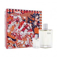 The perfumed set men's Hermes H24 (toilet water, 100 ml + toilet water, 12.5 ml)