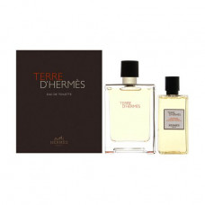 The perfumed set men's Hermes Terre D'Hermes (toilet water, 100 ml + shower gel, 80 ml)