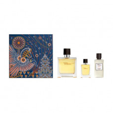 The perfumed set men's Hermes Terre d'Hermes (the perfumed water, 75 ml + the perfumed water, 12.5 ml + after shave balm, 40 ml)
