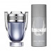 The perfumed set men's Paco Rabanne Invictus (toilet water, 100 ml + a deodorant spray, 150 ml)