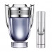 The perfumed set men's Paco Rabanne Invictus (toilet water, 100 ml + toilet water, 10 ml)