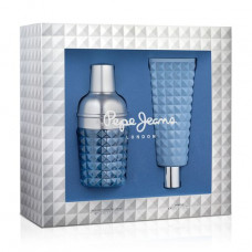 The perfumed set men's Pepe Jeans London (toilet water, 100 ml + shower gel, 80 ml)