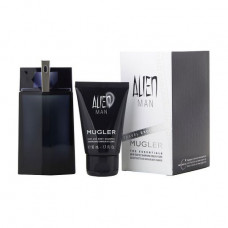 The perfumed set men's Thierry Mugler Alien (toilet water, 100 ml + shower gel, 50 ml)