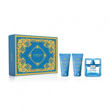 The perfumed set men's Versace Man Eau Fraiche (toilet water, 50 ml + after shave balm, 50 ml + shower gel, 50 ml)