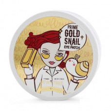 Patches for skin around eyes of Dewytree Prime Gold Snail Eye Patch with gold and mutsiny snails, 60 pieces