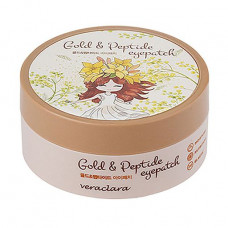 Patches for skin around eyes of Veraclara Gold And Peptide Eyepatch Gold and peptides, 60 pieces