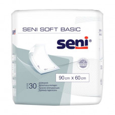 Diapers hygienic Seni Soft Basic of 90*60 cm, 30 pieces