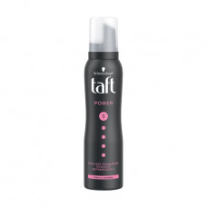 Foam-hair mousse Taft Power Tenderness of Cashmere, megafixing 5, 150 ml