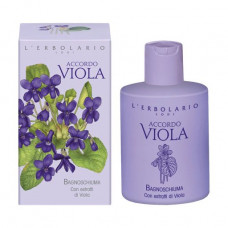 Violet bath foam-shower gel L'Erbolario Accordo Viola, 300 ml