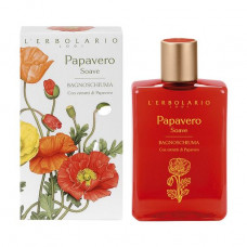 L'Erbolario Papavero Soave bath foam-shower gel Sweet poppy, 250 ml