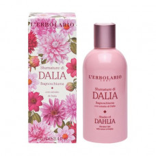 L'Erbolario Shades of Dahlia bath foam-shower gel of Georgin, 250 ml