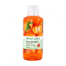 Fresh Juice bath foam Tangerine and Sicilian orange, 1 l