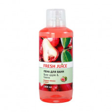 Fresh Juice bath foam Pink apple and guava, 1 l