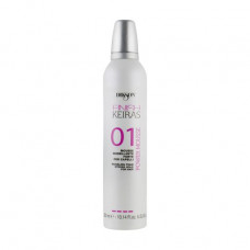 Dikson Finish Keiras Modeling Foam Strong Hold For Hair styling foam of 01 strong fixings, 300 ml