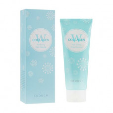Skin for the person Enough W Collagen Pure Shining Foam Cleansing cleaning, with sea collagen, 100 ml