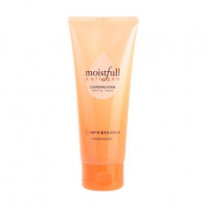 Skin for washing of Etude House Moistfull Collagen Cleansing Foam Moistening, with sea collagen, 150 ml