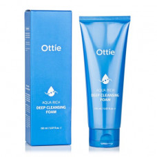 Skin for washing of Ottie Aqua Rich Deep Cleansing Foam, 150 ml