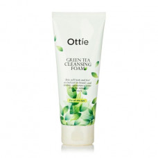 Skin for washing of Ottie Green Tea Cleansing Foam with extract of green tea, all-type skin, 150 ml