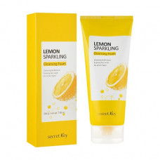 Skin for washing of Secret Key Lemon Sparkling Cleansing Foam with extract of a lemon, 200 ml