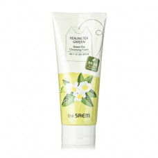 Skin for washing of The Saem Healing Tea Garden Green Tea Cleansing Foam with extract of green tea, 150 ml