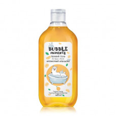 Foam shower gel and bathtubs of Bielita Bubble Moments Fragrant orange, 300 ml