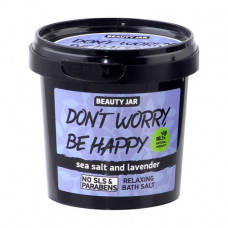 The foaming Beauty Jar Do not Worry Be Happy bath salt!, 150 g