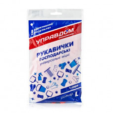 Gloves economic Upravdom economical, strong, universal, size L, 1 couple