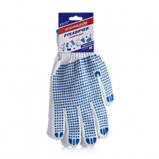 Upravdom's gloves economical, knitted, universal, size M, 1 couple