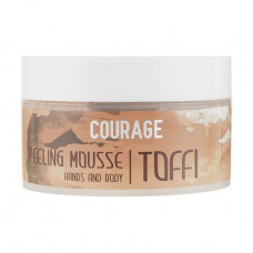 Peeling mousse for hands and a body of Courage Peeling Mousse Hands and Body Toffi the Iris, 300 ml