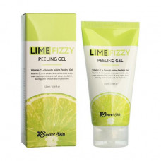 Peeling roll with extract of a lime and Secret Skin Lime Fizzy Peeling Gel vitamin C, 120 ml