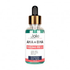 Peeling for the person Jole Peeling Complex AHA+BHA pH 3.3 with a complex of acids, 30 ml