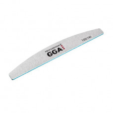 The file for artificial nails of GGA Professional 100/180 grit (half moon)