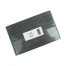 The file for nails of Tufi Profi Premium direct 100/180 grit, black, 25 pieces (01221898)