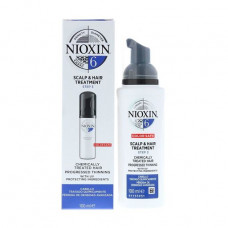 Nutritious mask for head skin and hair of Nioxin Thinning Hair System 6 Scalp & Hair Treatment, 100 ml