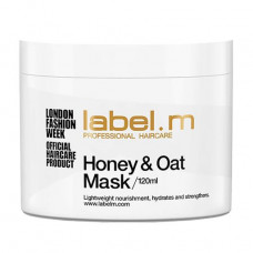 Nutritious mask for hair of Label.m Honey & Oats Mask, 120 ml