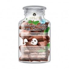 Nutritious fabric Skinlite Nourishing Collagen Mask Chocolate face pack Chocolate, 18 ml