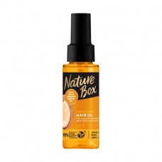 The nutritious Nature Box Nourishing Hair Oil hair oil with argan oil of a cold extraction, 70 ml