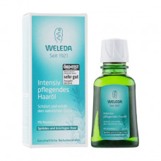 Nutritious hair oil of Weleda with extract of rosemary, 50 ml