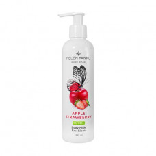 Nutritious milk for a body of Helen Yanko Apple Strawberry Body Milk Emollient of Yabloko and strawberry, 250 ml