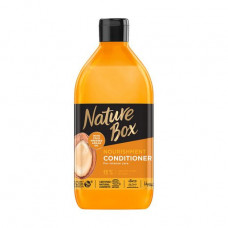 Nutritious balm for hair of Nature Box Nourishment Conditioner with argan oil of a cold extraction, 385 ml