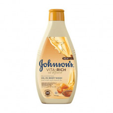 The nutritious Johnson's Vita-Rich shower gel with oils of almonds and shi, 250 ml