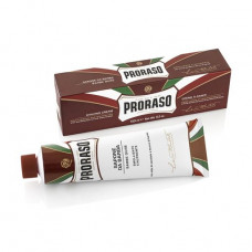 The nutritious Proraso shaving cream with shea butter and santalaceous oil, for a rigid bristle, 150 ml