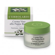 Nutritious cream for the person L'Erbolario Crema Viso alla Pappa Reale against wrinkles, on the basis of a uterine milk, 50 ml