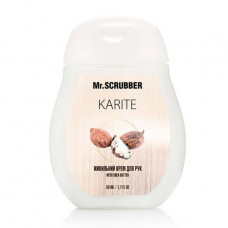 The nutritious Mr.Scrubber Karite hand cream with shea butter, 50 ml
