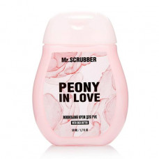 The nutritious Mr.Scrubber Peony in Love hand cream with shea butter, 50 ml