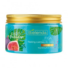 Nutritious sugar body scrub of Bielenda Exotic Paradise Nourishing Body Scrub Figa Fig, 350 g