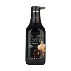 Nutritious shampoo for hair of Farmstay Nourishing Shampooc with black garlic, 530 ml
