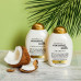 Nutritious OGX Nourishing hair shampoo + Coconut Milk Shampoo with coconut milk, 385 ml