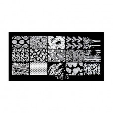 Plate for stamping of Tufi Profi Premium No. 12 (099893)
